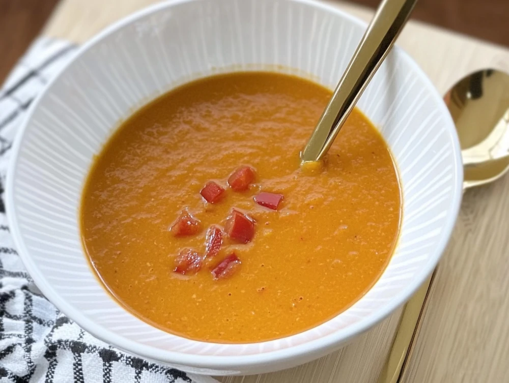 Red Pepper Carrot Soup