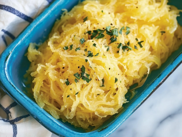 Spaghetti Squash with Herb Butter
