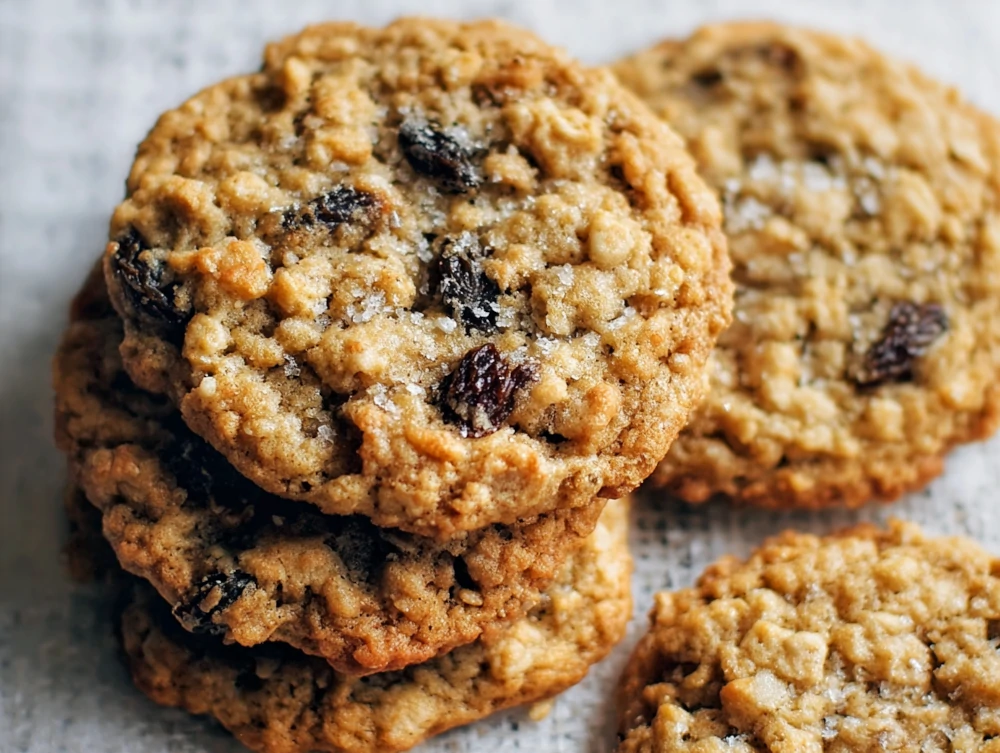 Bakery-Style Oatmeal Raisin Cookies