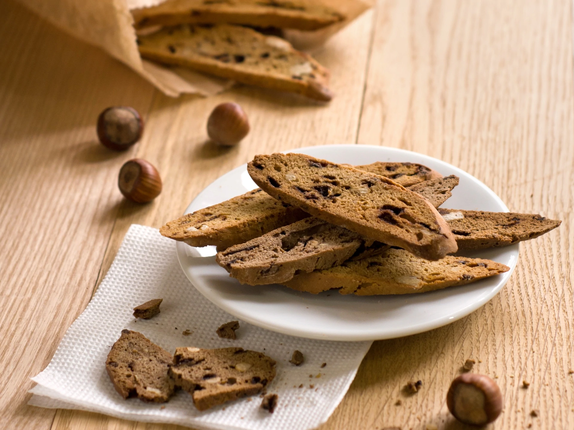 Hazelnut Biscotti
