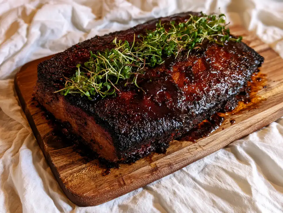 Brisket in Coffee Brandy Sauce