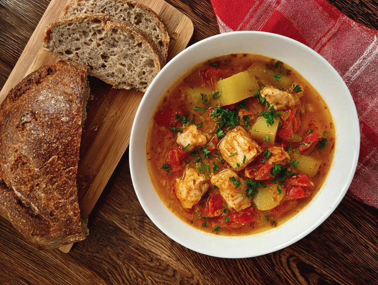 Moroccan Fish Soup