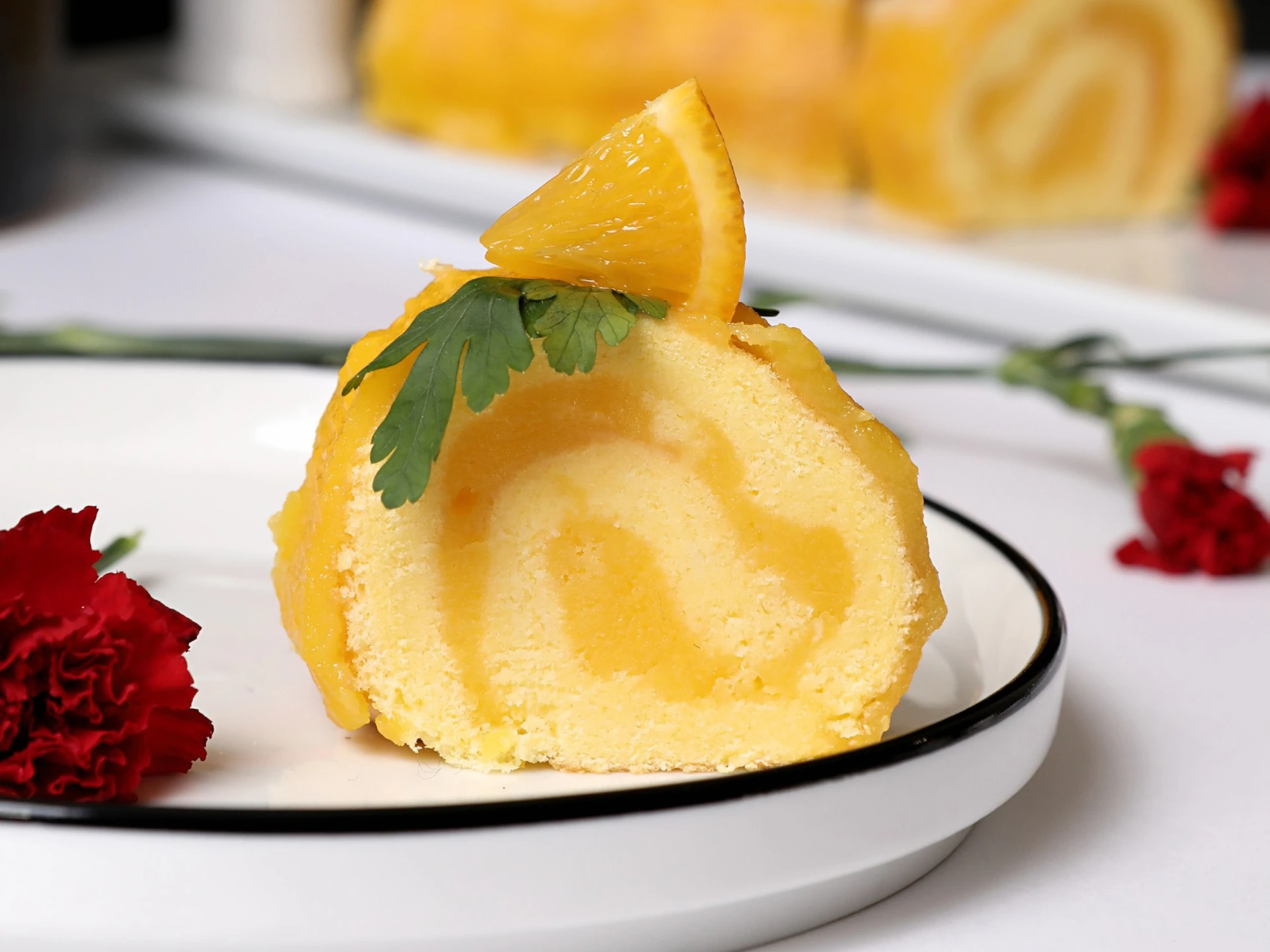 Pesach Citrus Roulade