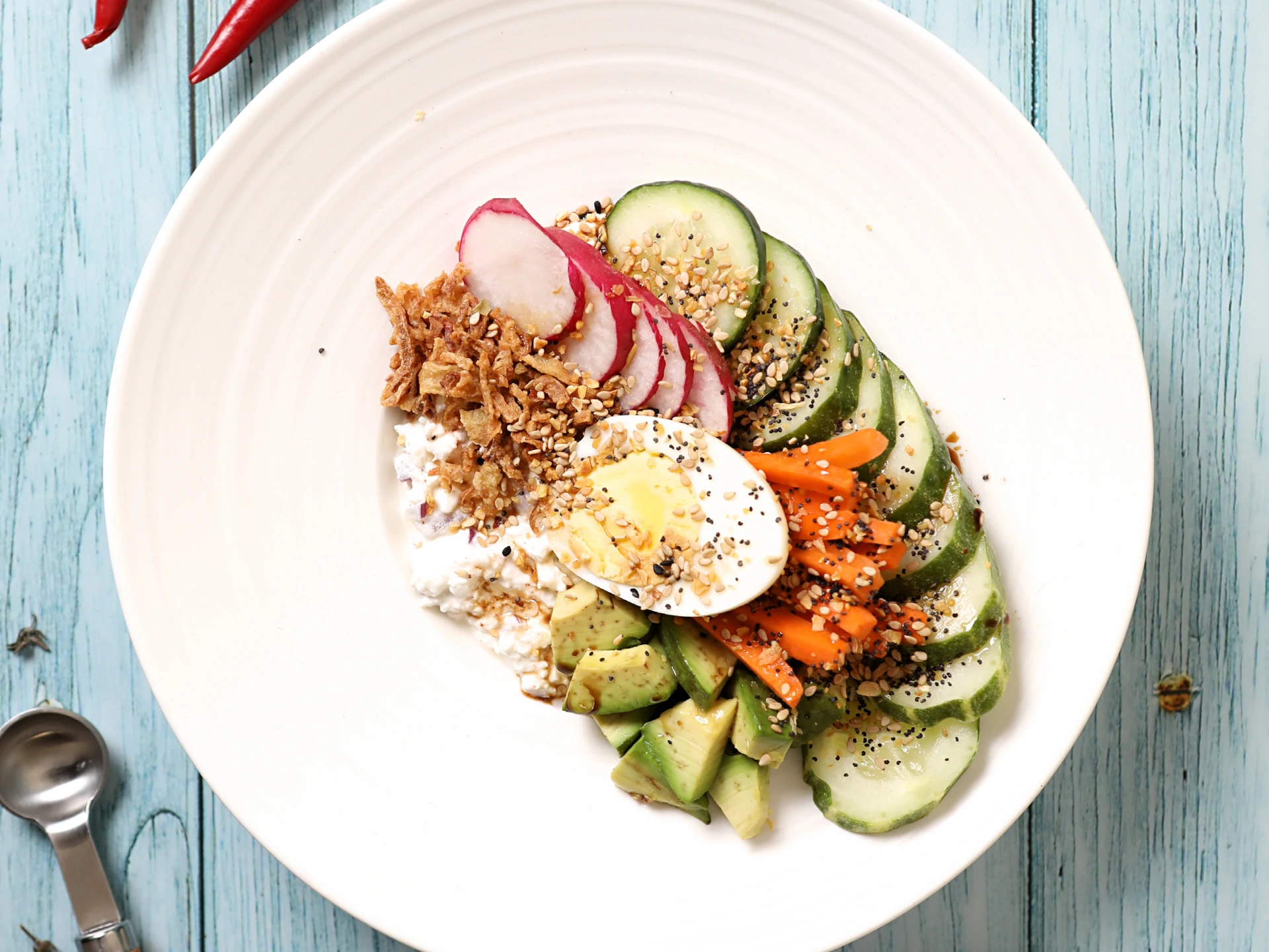 Everything But the Bagel Cottage Cheese Bowl