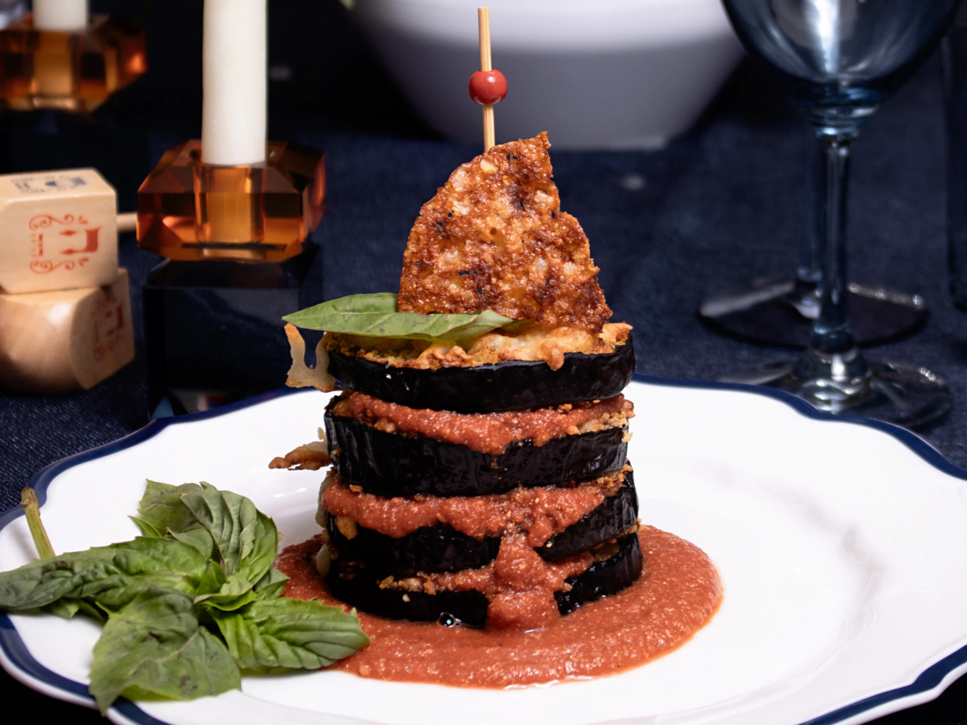 Italian Eggplant Stacks