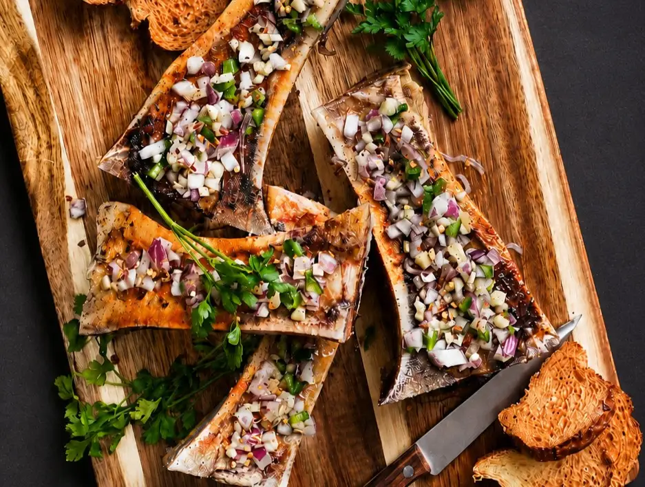 Spicy Roasted Bone Marrow