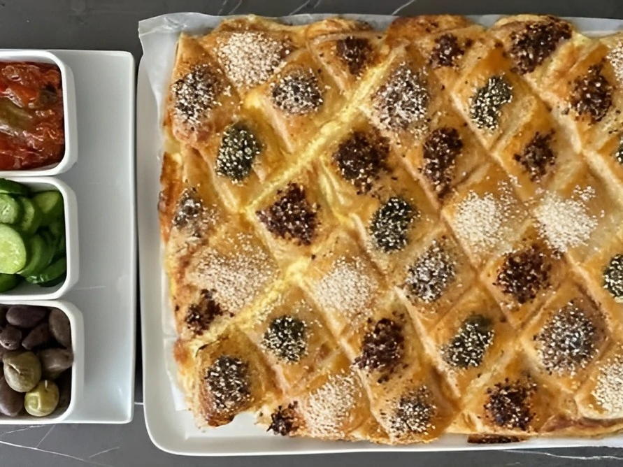 Sheet Pan Cheese Borekas