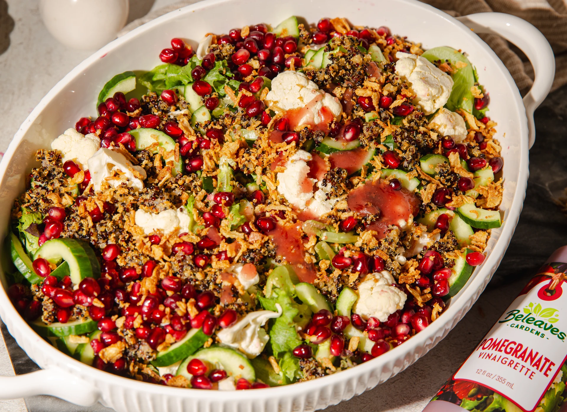 Crunchy Pomegranate Salad
