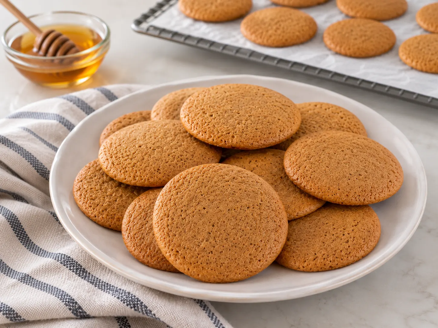 Can’t-Tell-They’re-Spelt Honey Cookies