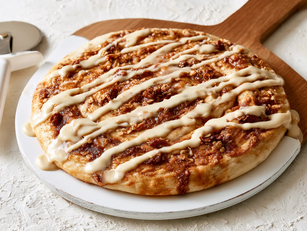 Cinnamon Bun Pizza
