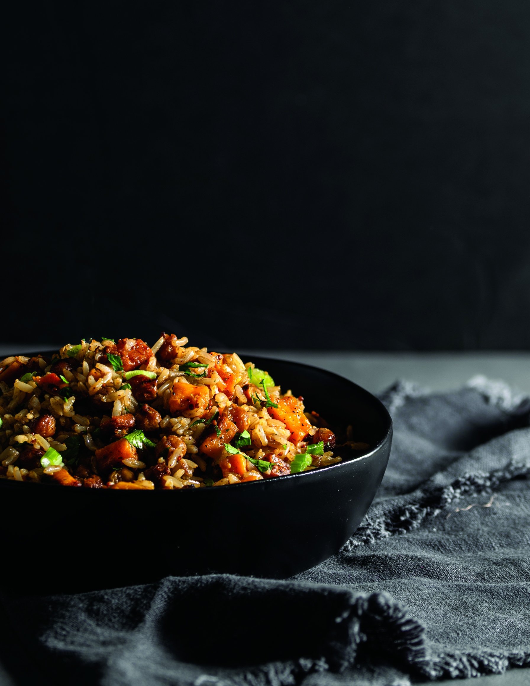 Sweet Potato and Brown Rice Salad