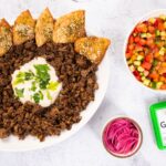 Savory Lamb and Homemade Pita Chips for a Crowd