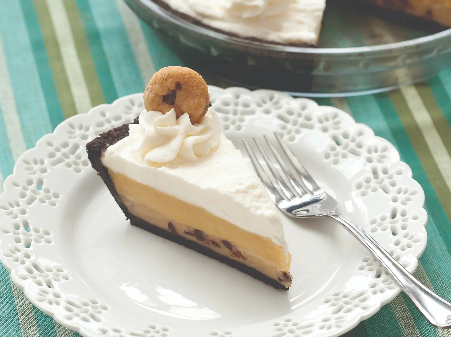 Cookie Dough Cream Pie
