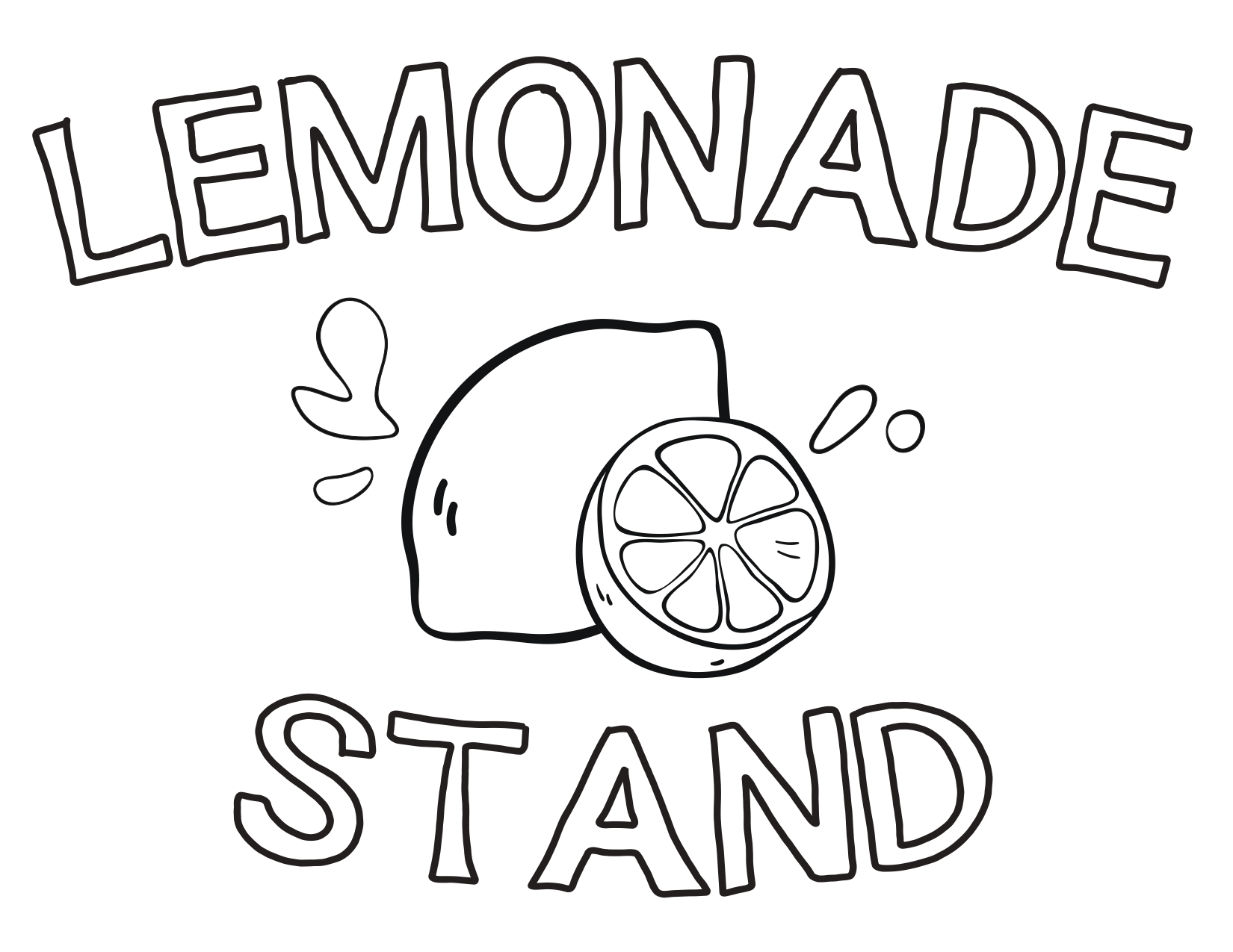 Free Lemonade Stand Sign Printables Free Printables Hub