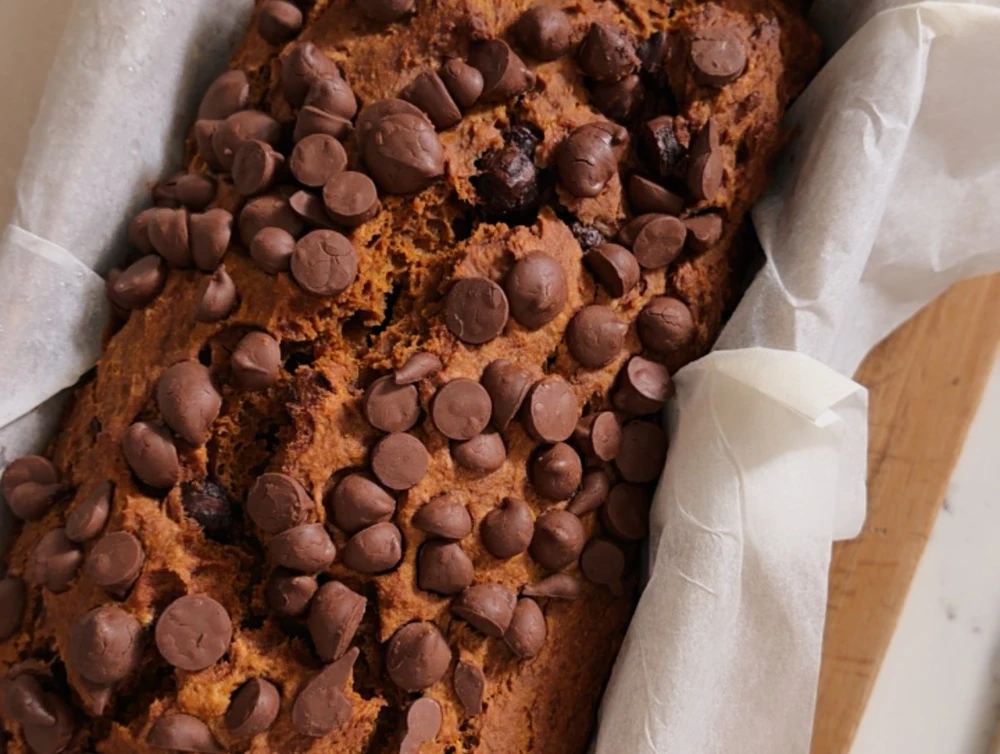 Chocolate Chip Pumpkin Bread