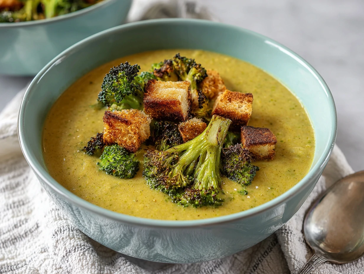 Hearty Sweet Potato and Broccoli Soup