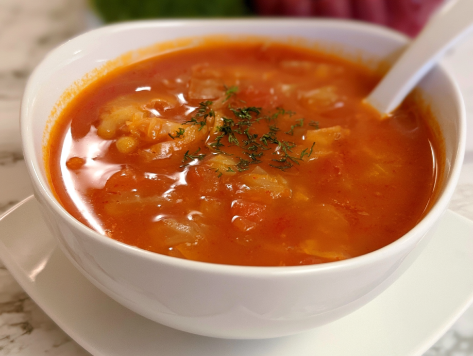 Warming Cabbage Soup