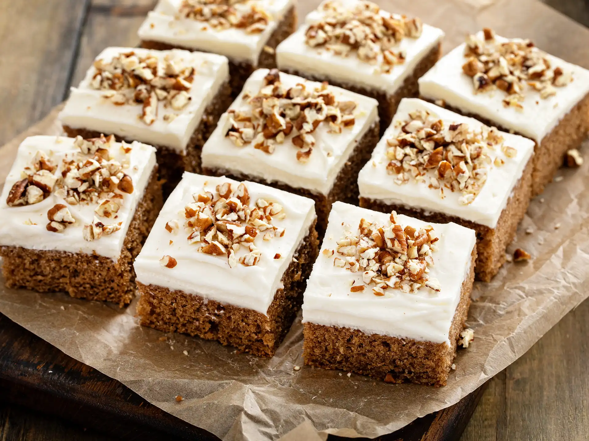 Carrot Pecan Sheet Cake