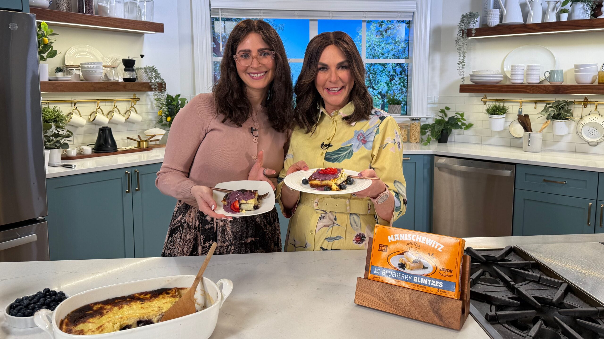 Blueberry Blintz Souffle with Miriam Ezagui