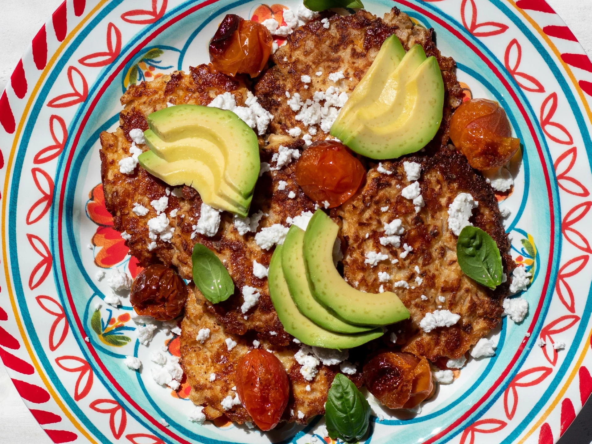 Cheesy Caulifower Fritters