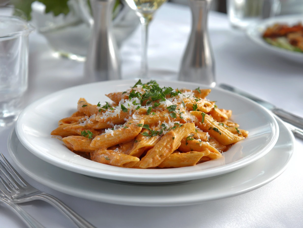 Easy Penne Rosé