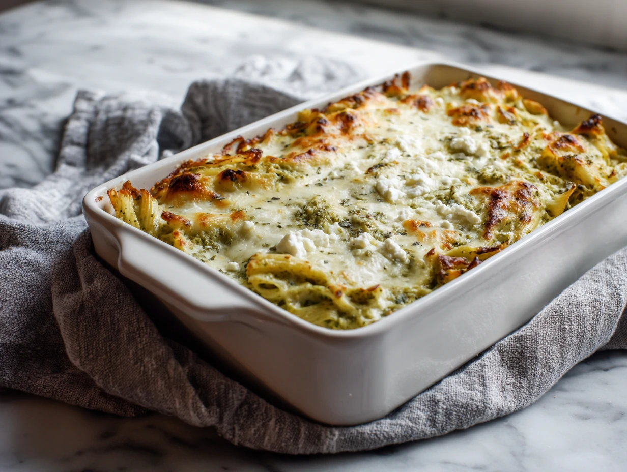 Green Pasta Bake