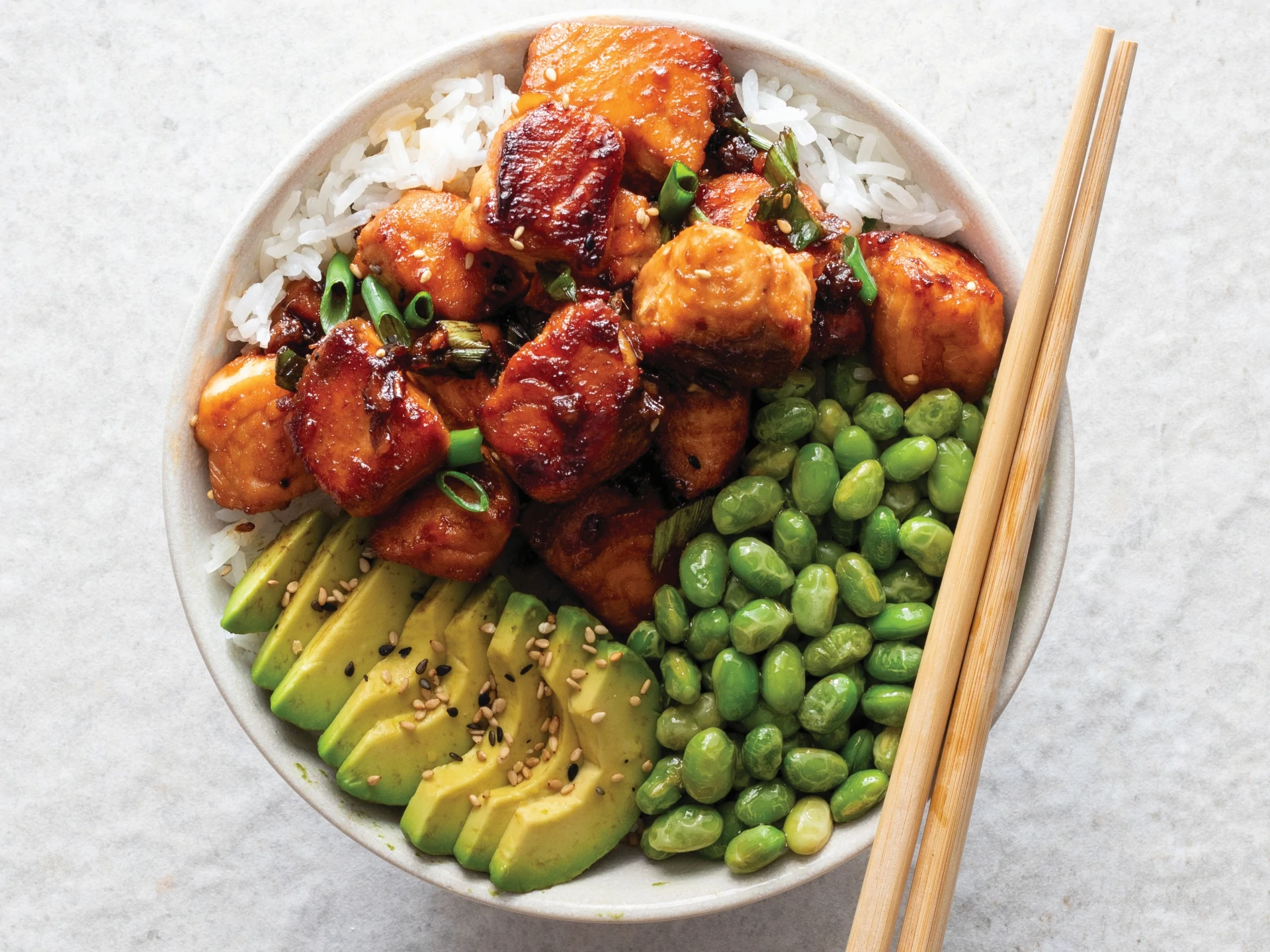 Teriyaki Salmon Bowl