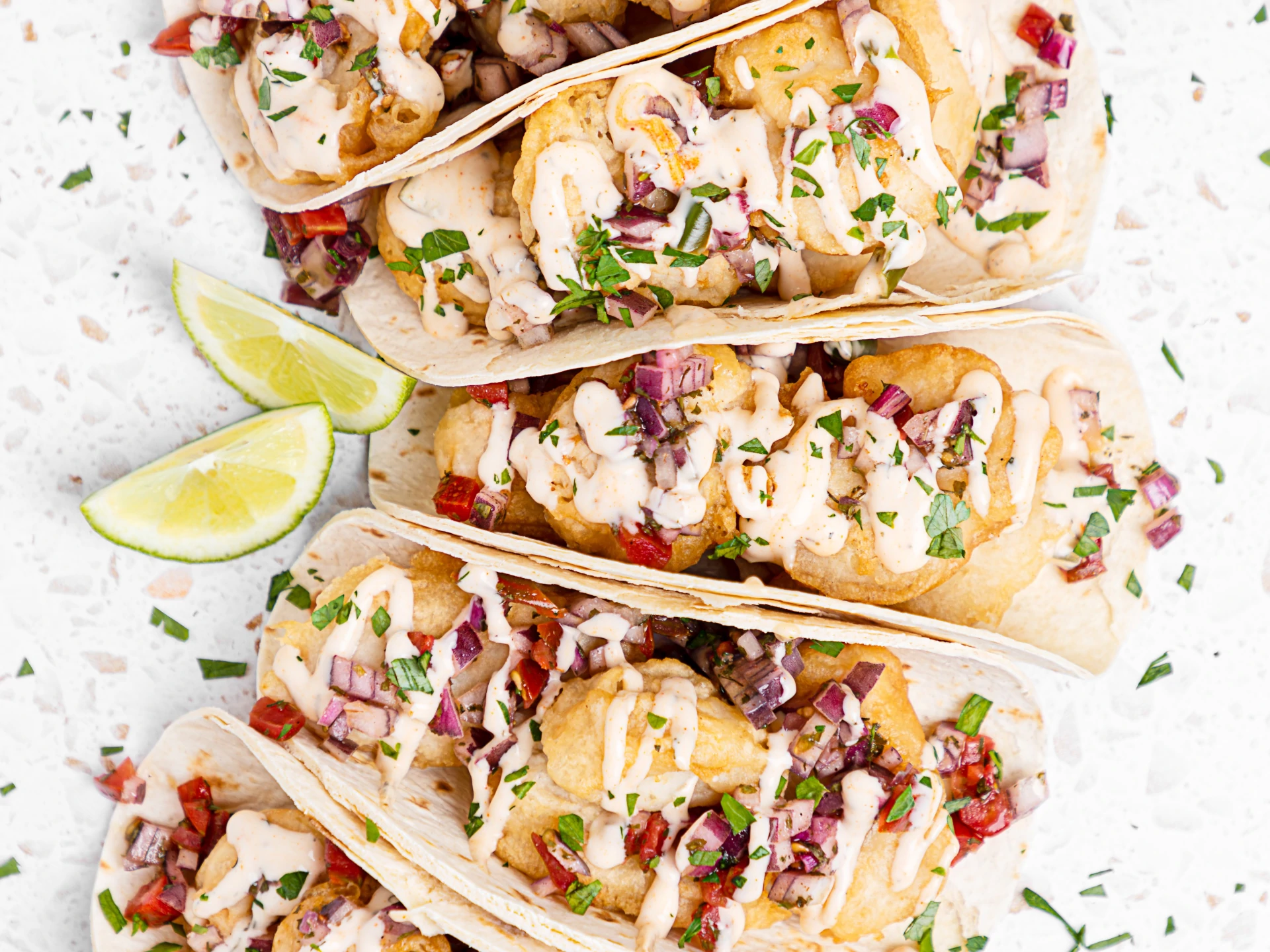 Beer-Battered Fish Tacos