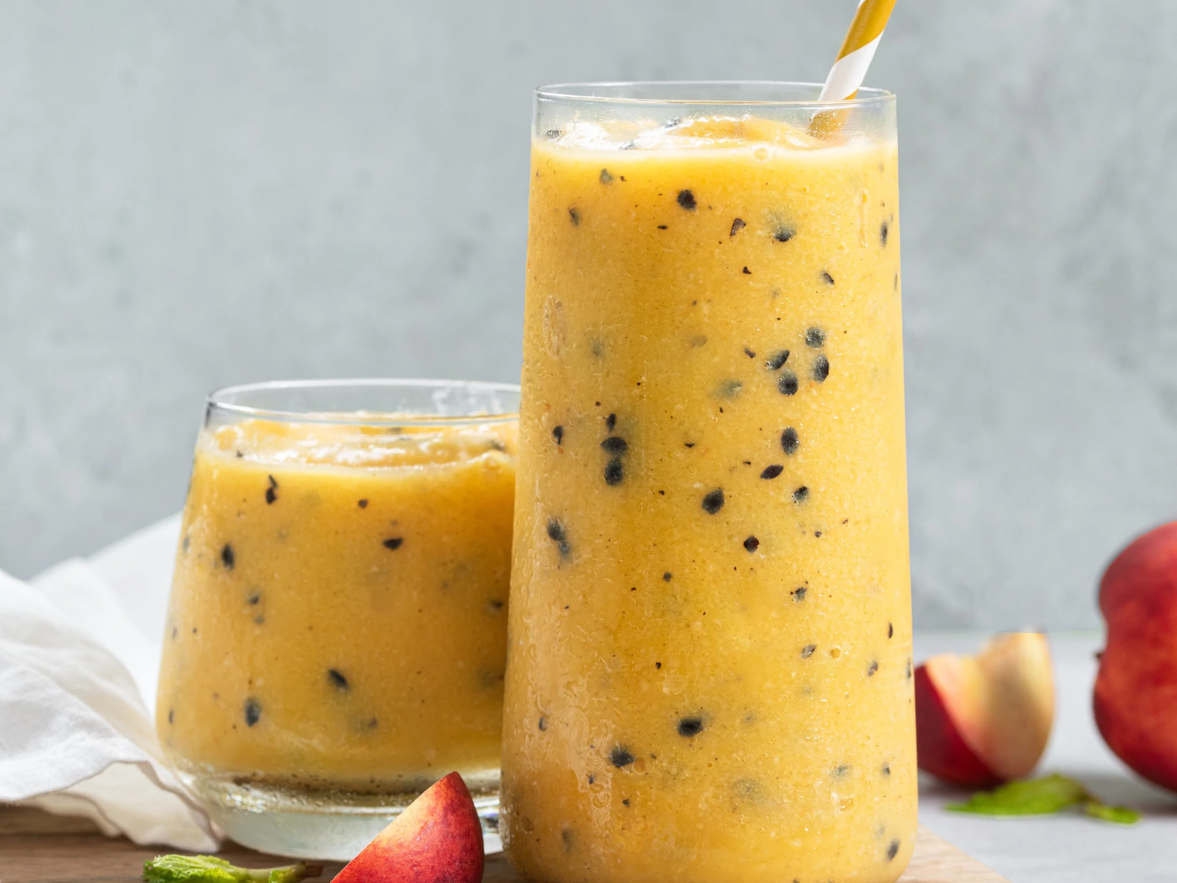 Peach-Lychee Smoothie