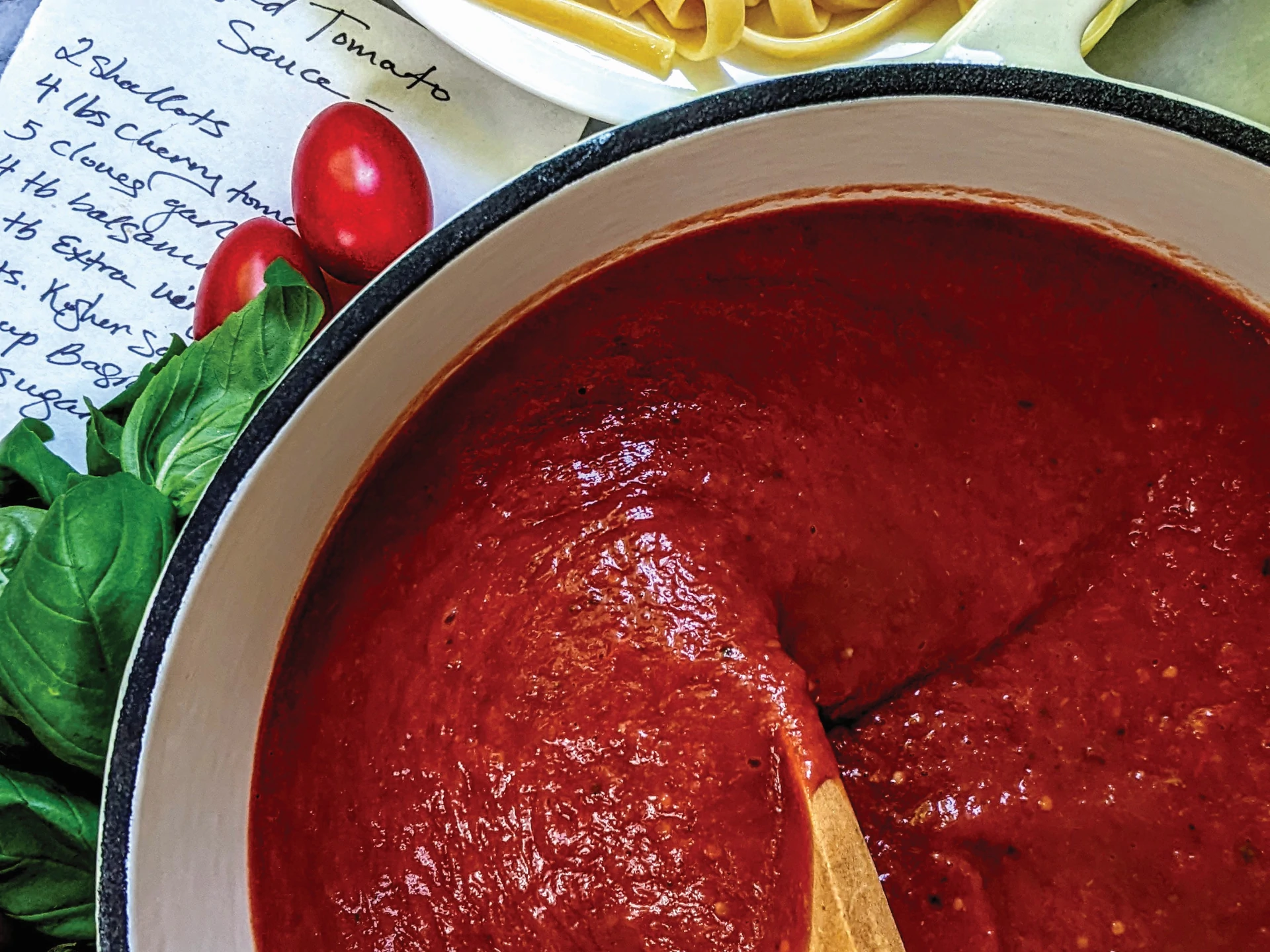Oven-Roasted Cherry Tomato Sauce