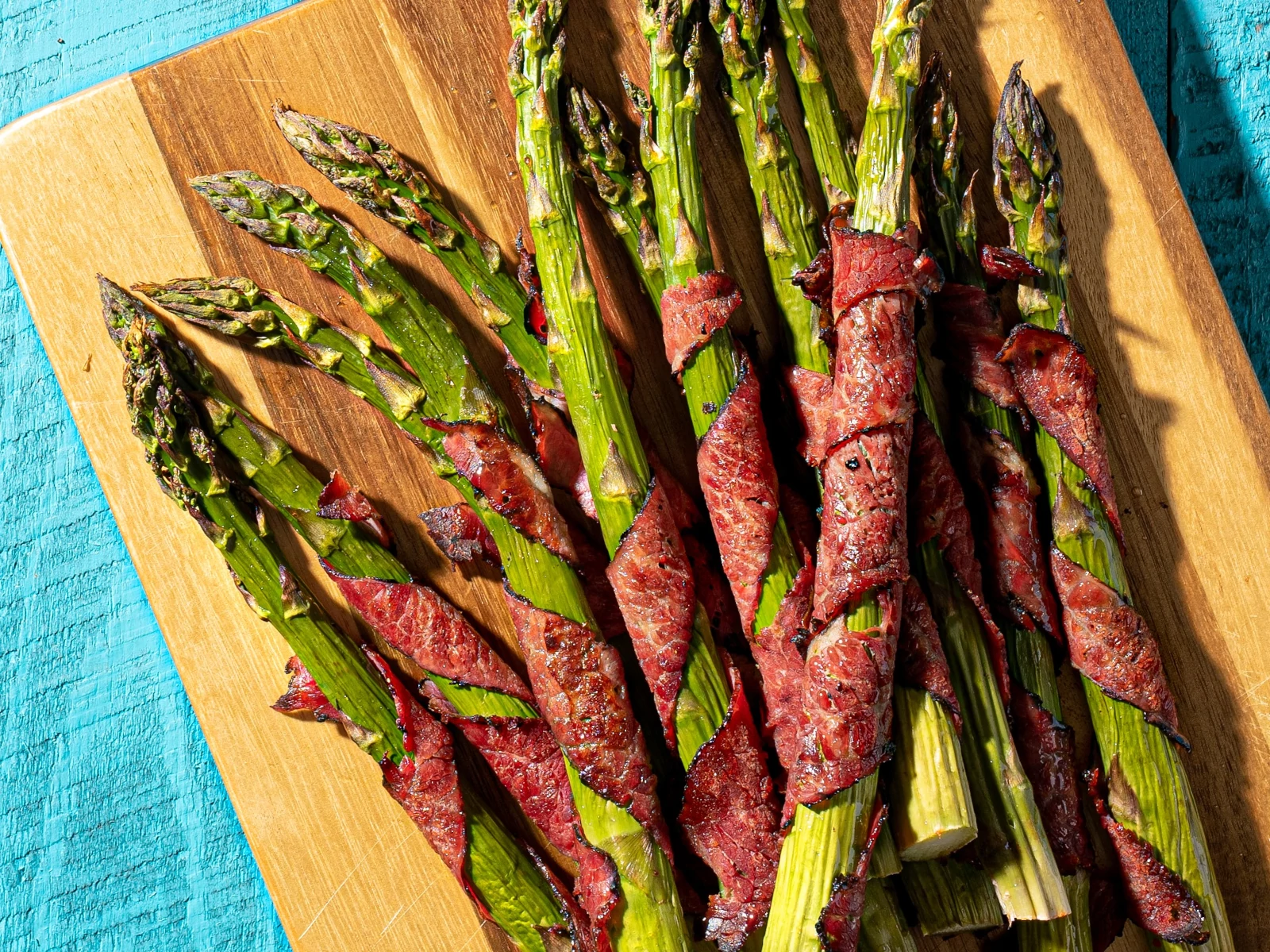 Facon-Wrapped Asparagus