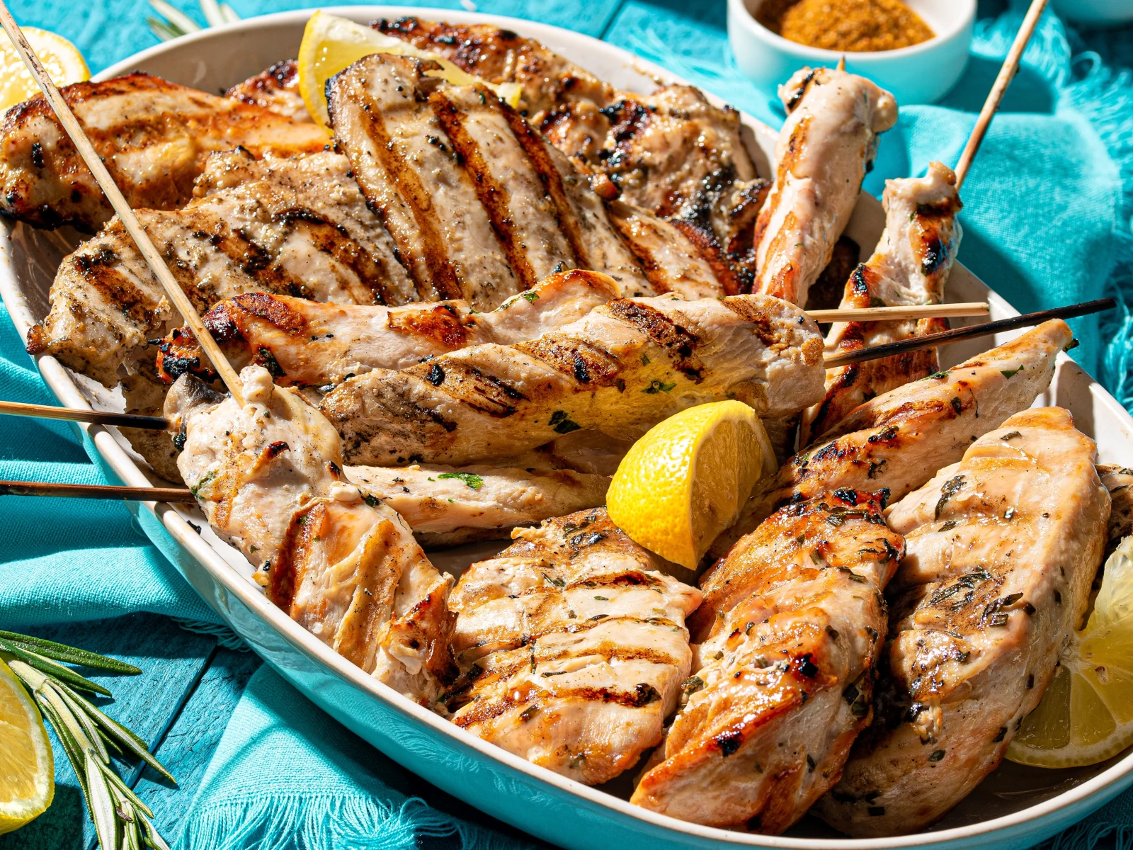 Grilled or Smoked Chicken Breast, Three Ways