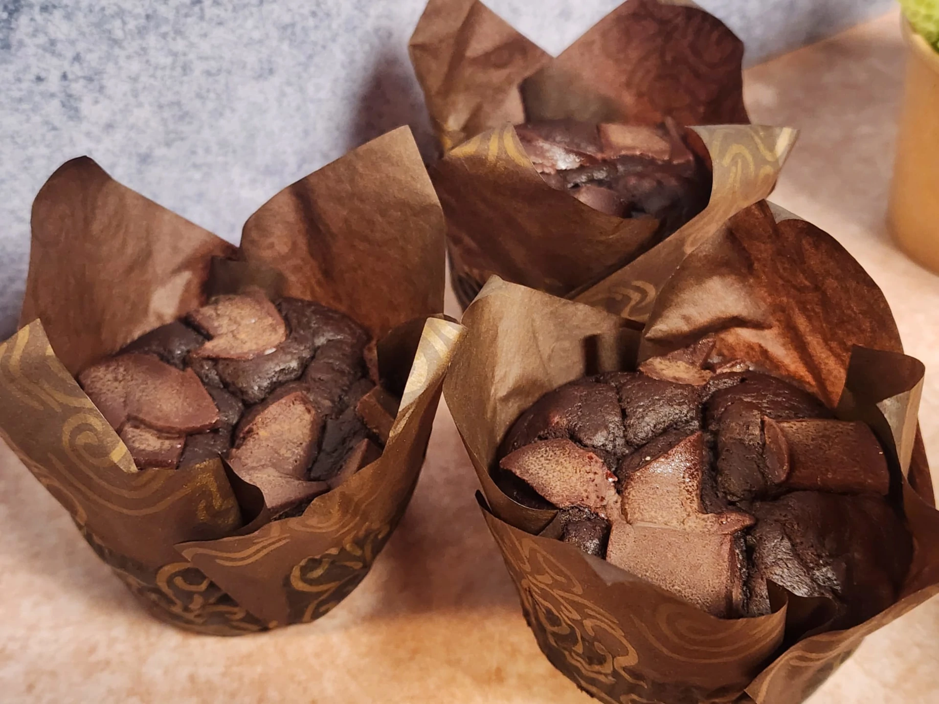 Black Bean Fudge Muffins