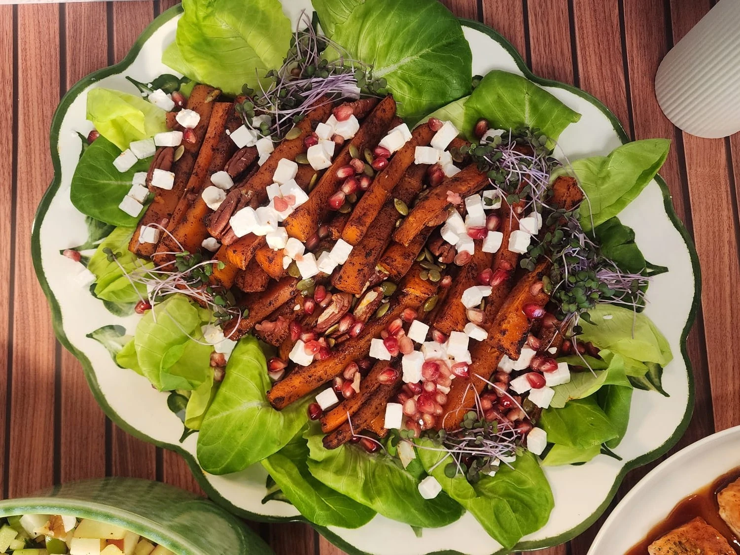 Caramelized Butternut with Feta Plate