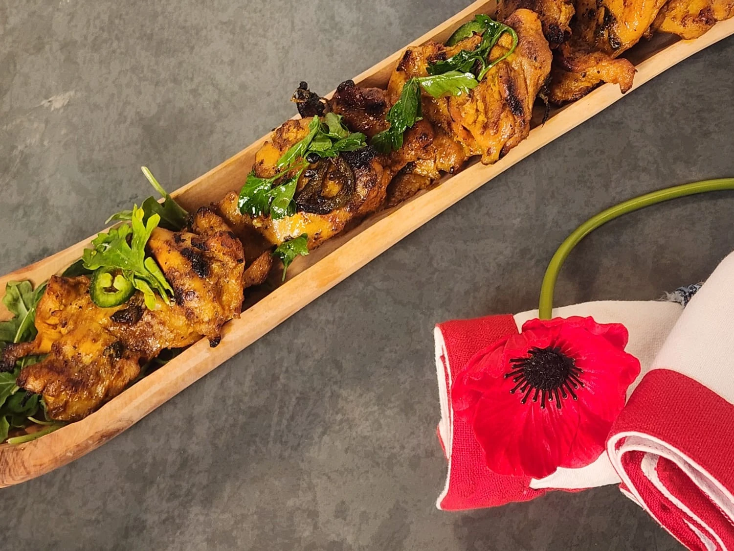 Honey Hawaij Jalapeno Baby Chicken