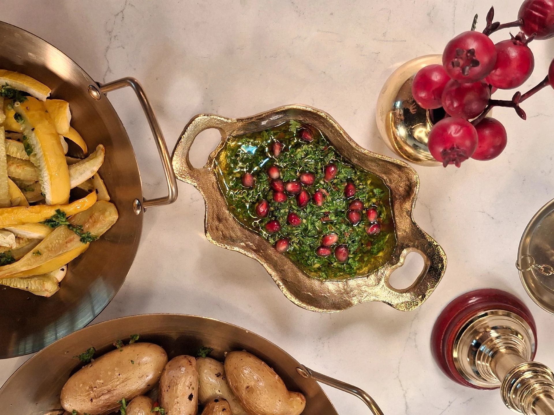 Pomegranate Chimichurri