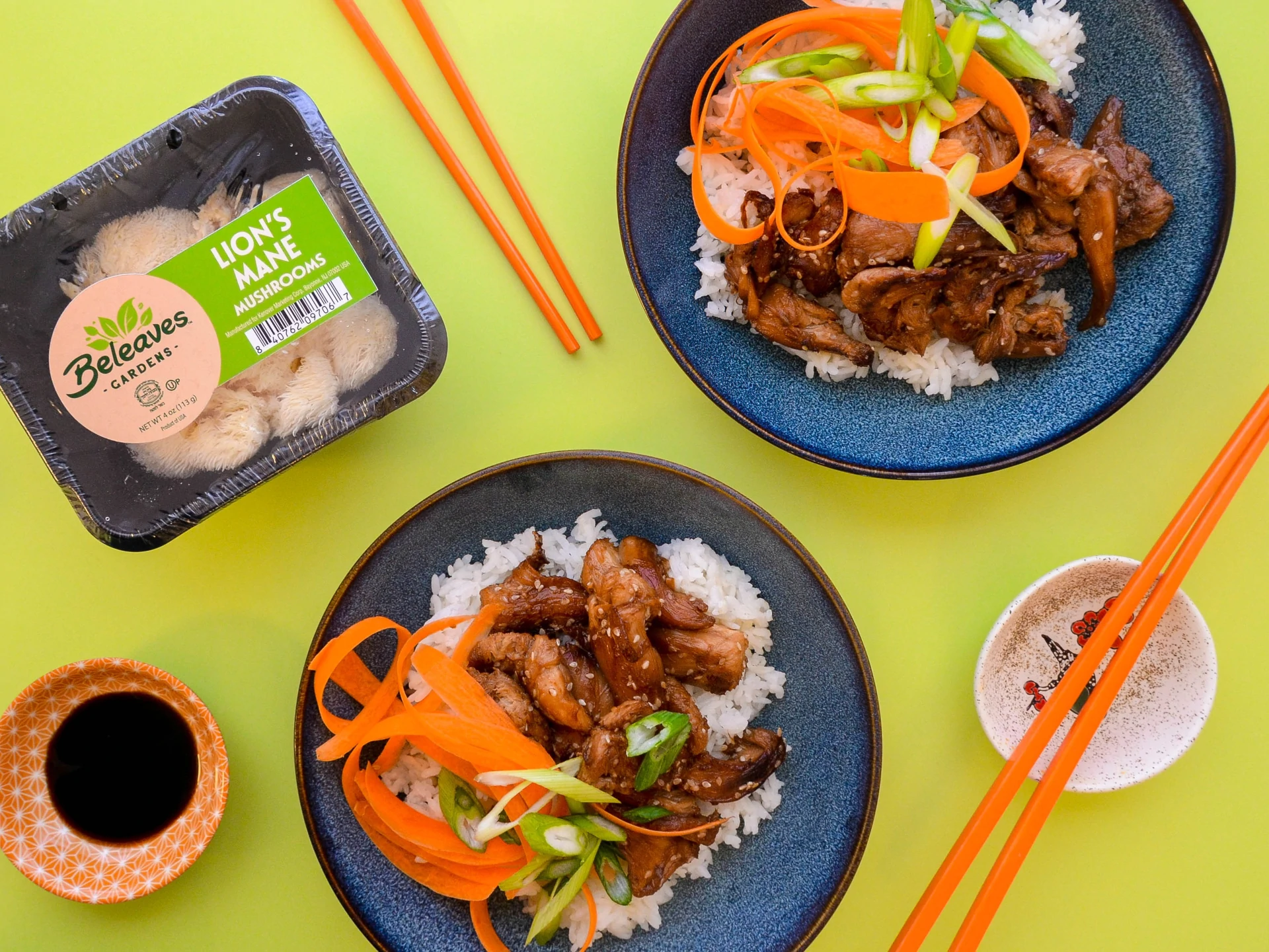 Lion’s Mane Mushroom Bowl