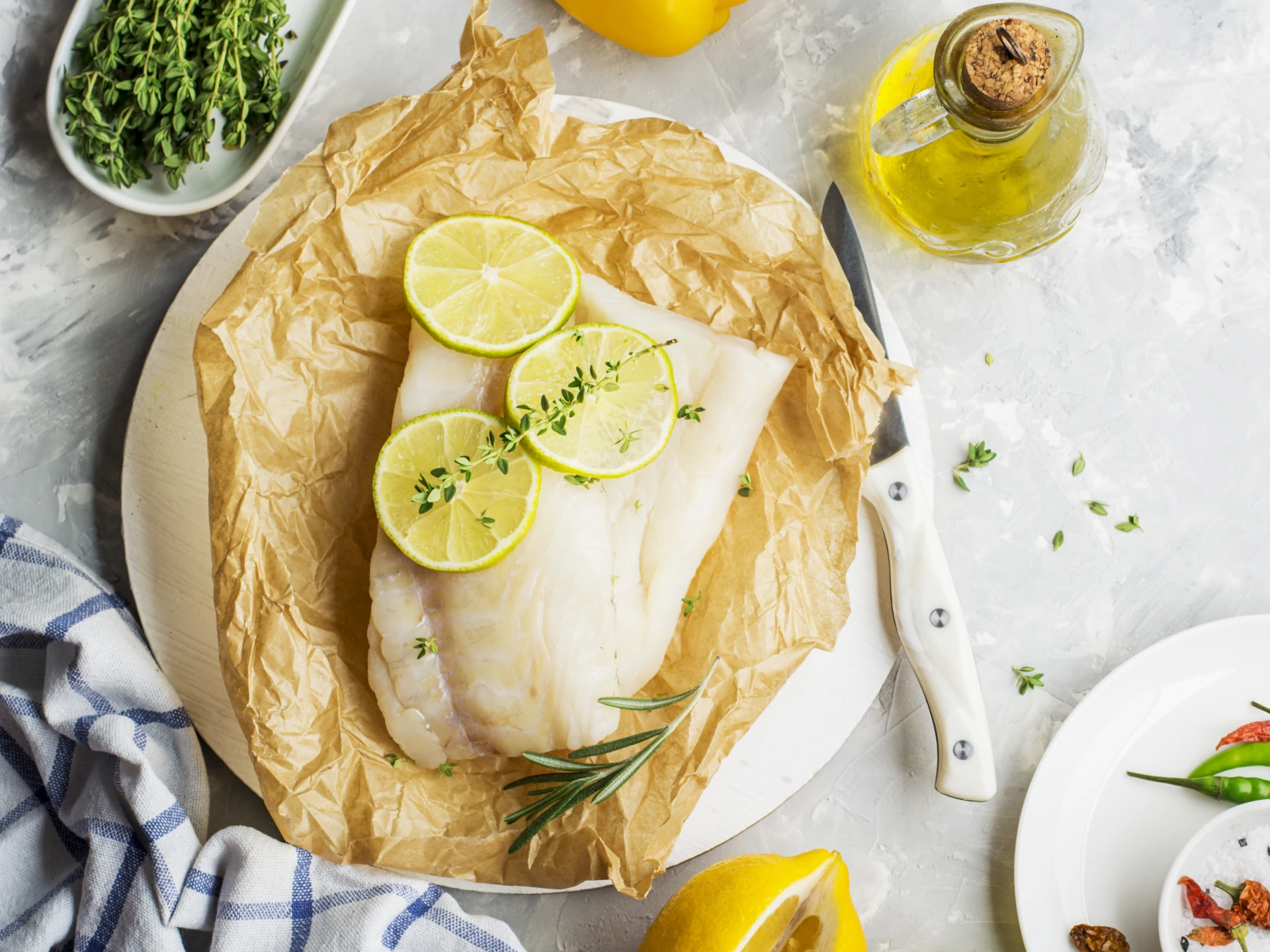 Grilled Fish in a Pouch