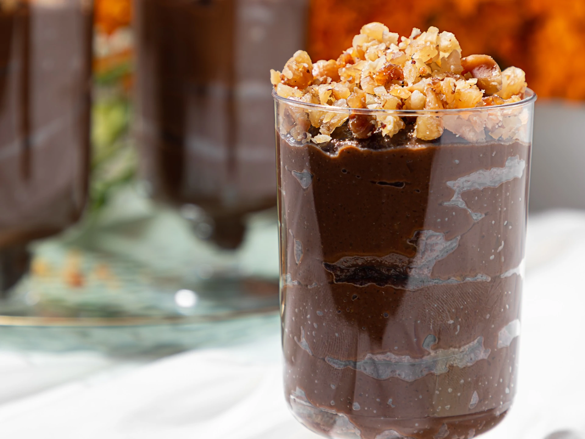 Crunchy Praline Chocolate Mousse (No Raw Eggs)