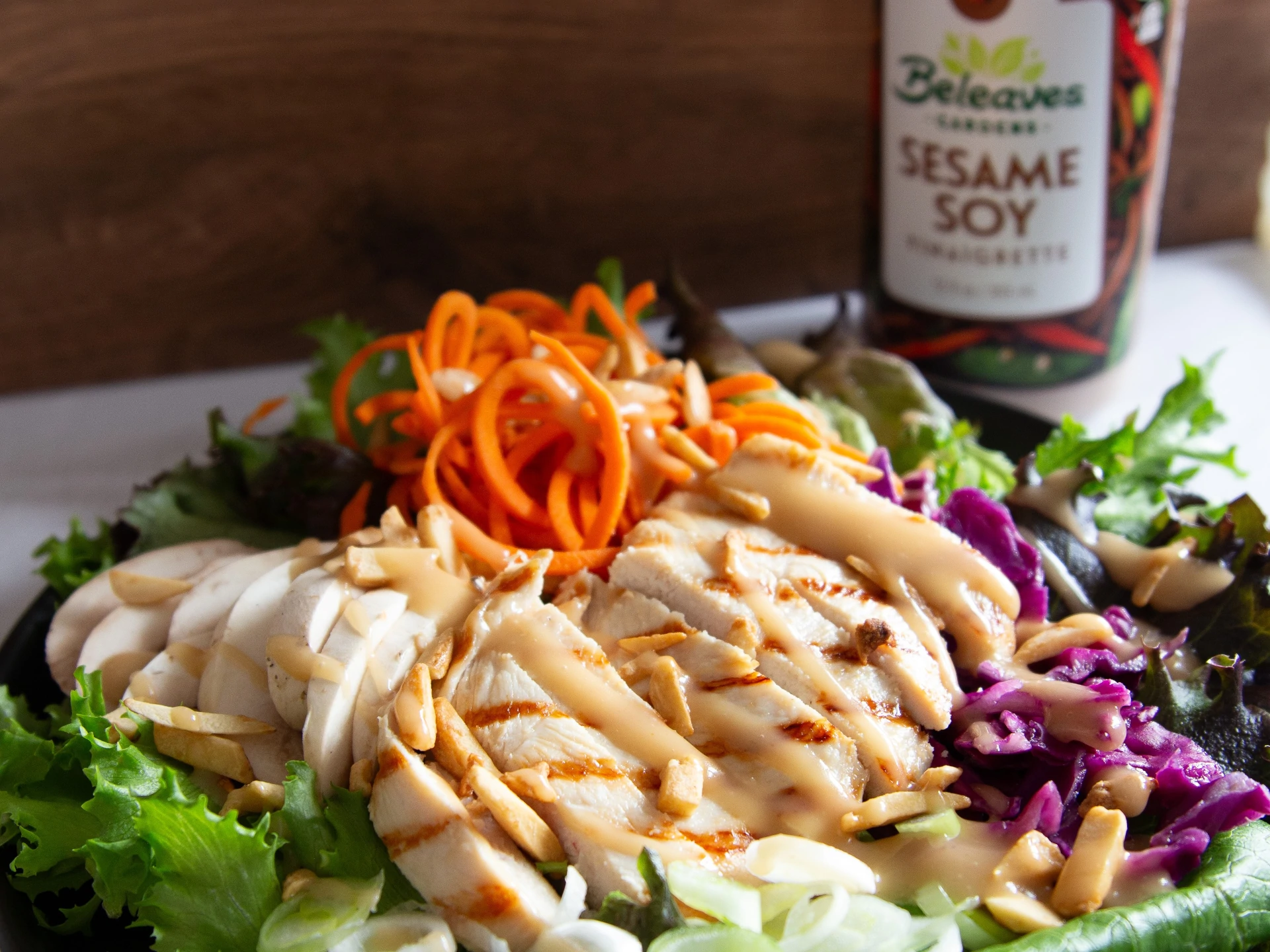 Sesame Soy Chicken Salad