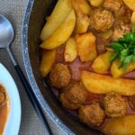 One Pot Meatballs And Potatoes