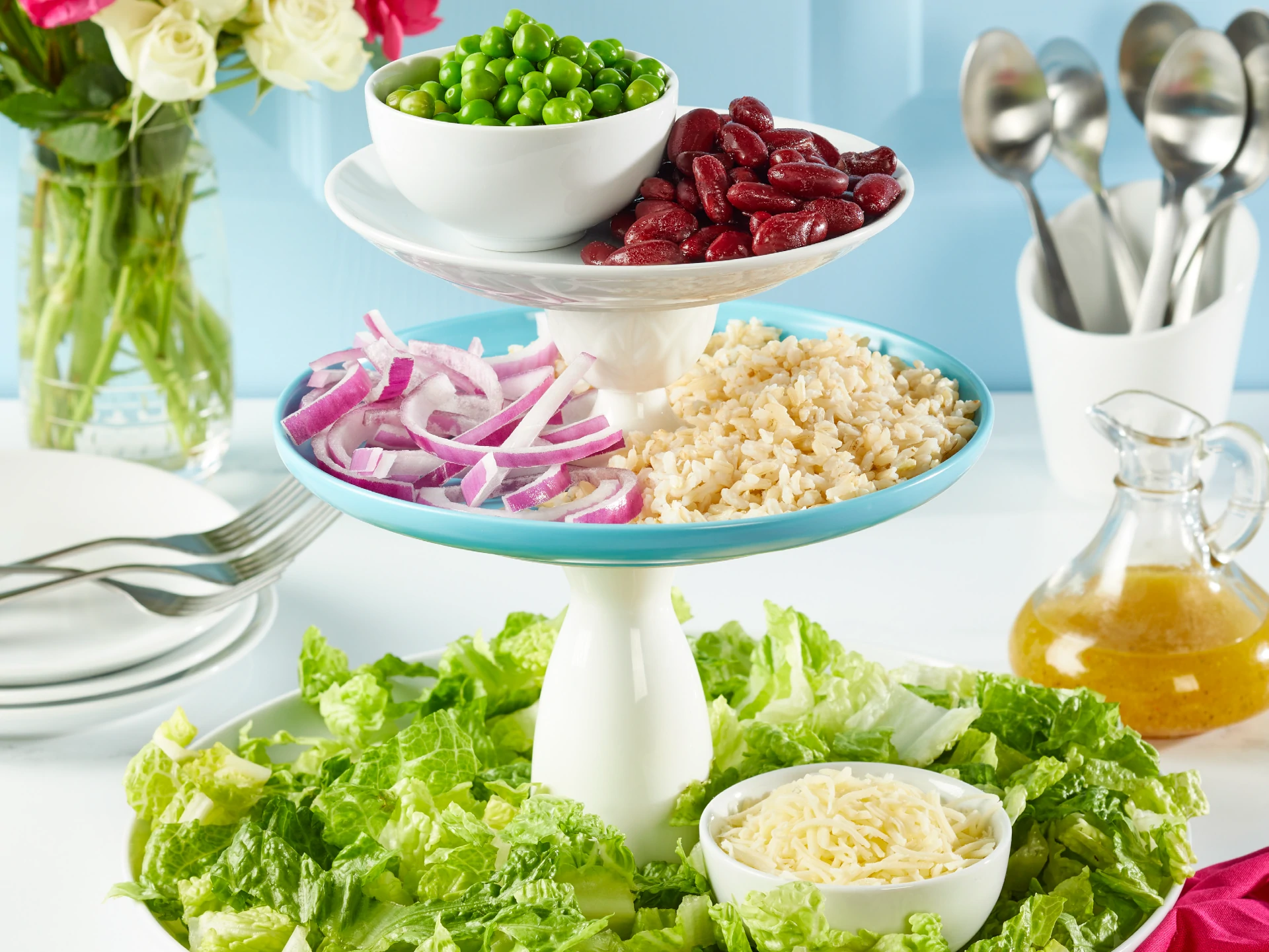 Mozzarella Layered Salad