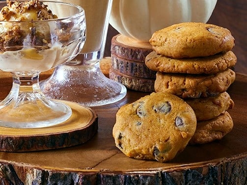 Pumpkin Chocolate Chip Cookies