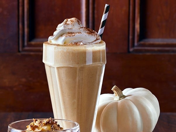 Pumpkin Pie Milkshakes
