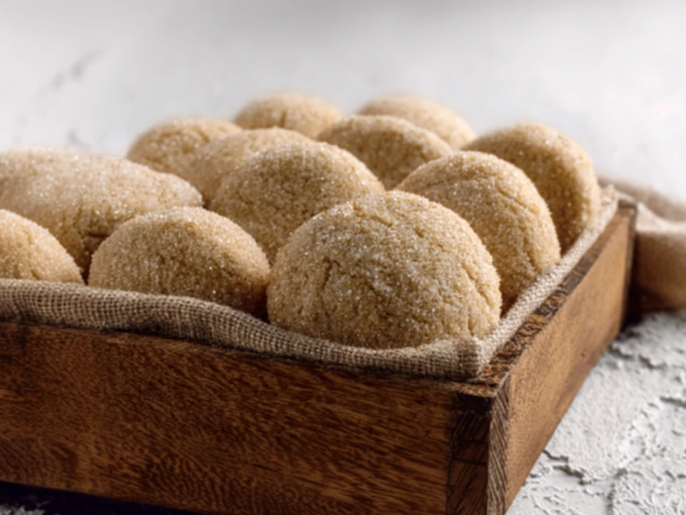Sparkly Ginger Cookies