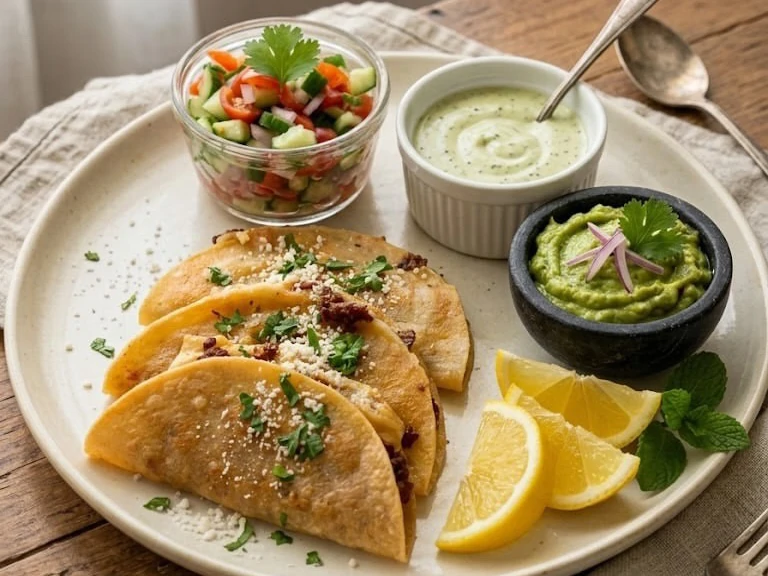 Crispy Sheet Pan Tacos (with Parve Cheese)