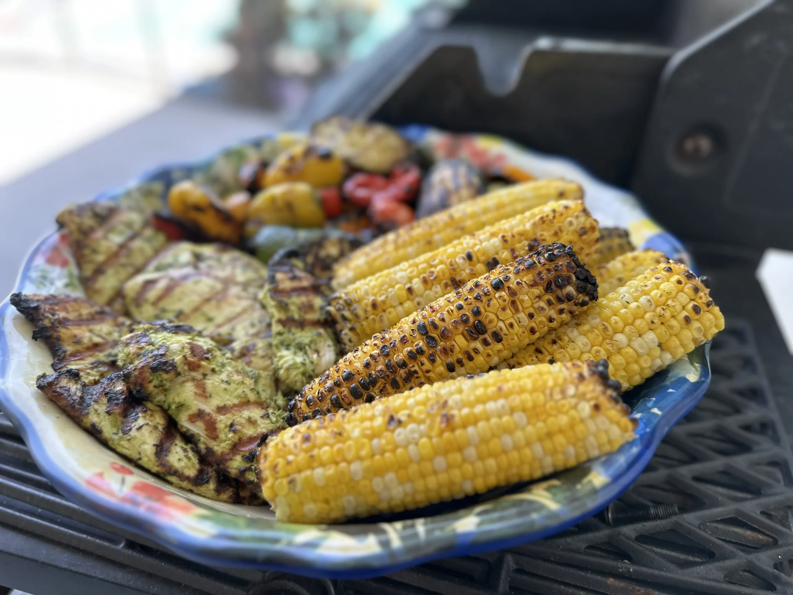 Herb Grilled Chicken with Grilled Vegetables
