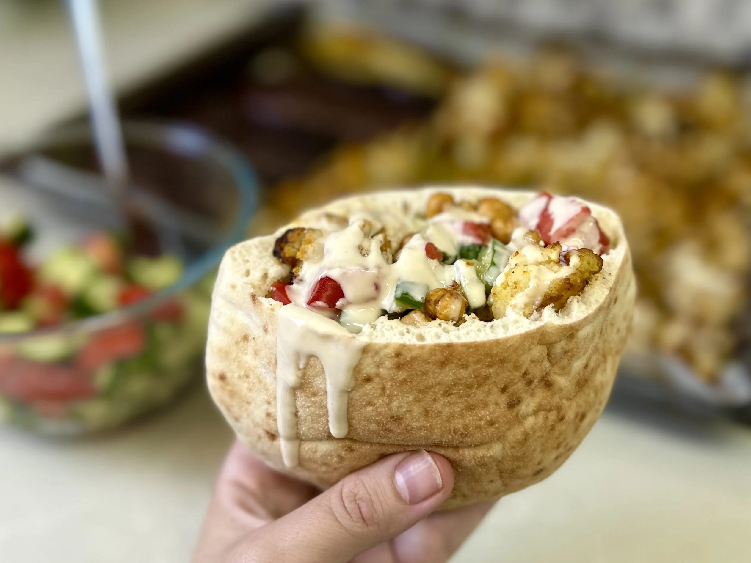 Veggie “Shawarma” Supper