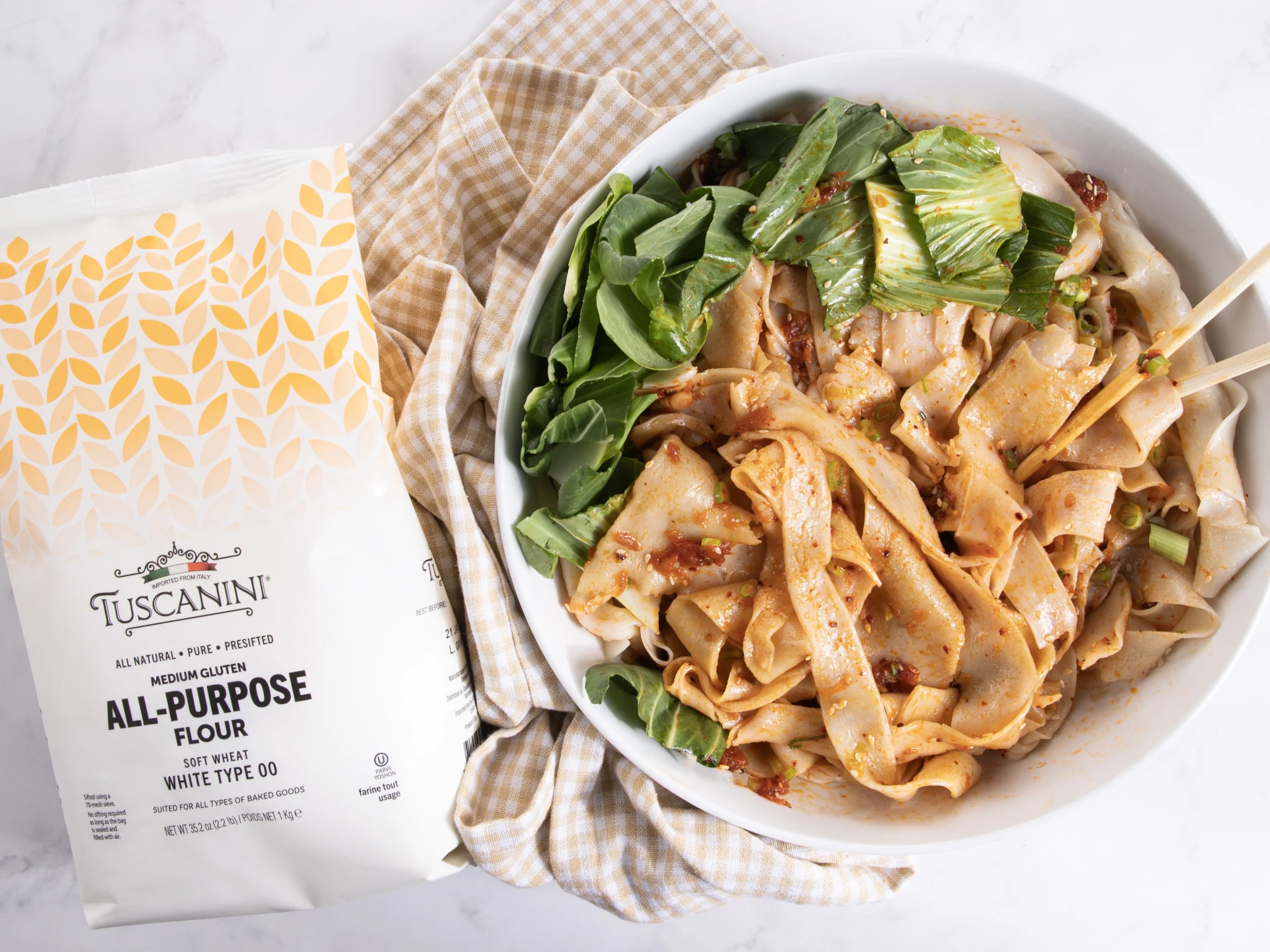 Hand-Pulled Noodles with Biang Biang Sauce