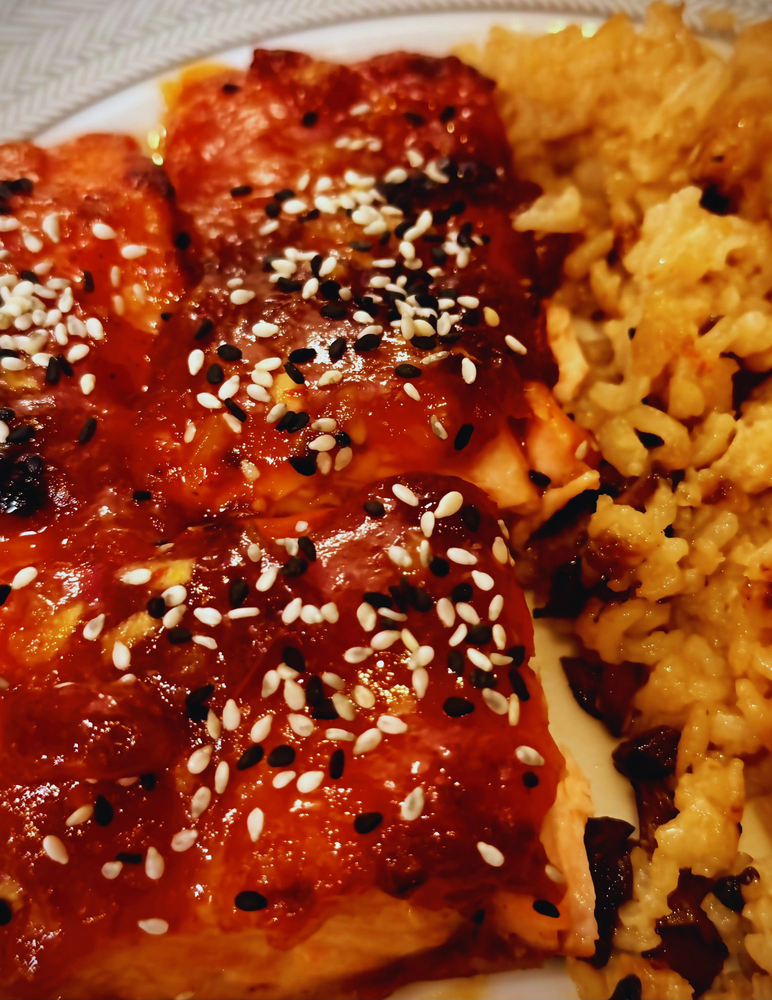 Sweet and Sour Smoky Salmon